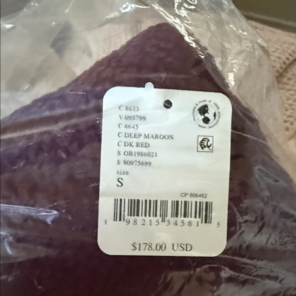 FP Movement Hit The Slopes Fleece Jacket in MAROON Sz XS S L $178 Retail NWT - Picture 4 of 10
